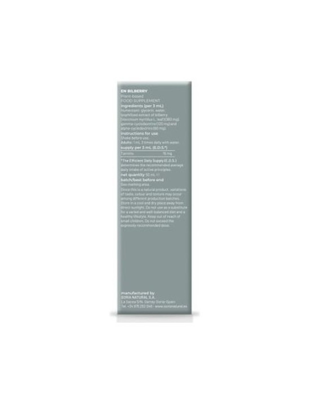 EXTRACTO ARÁNDANO 50 ML SORIA NATURAL