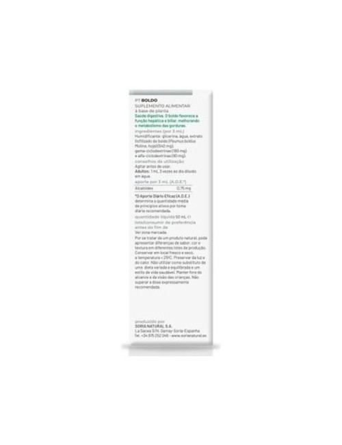 EXTRACTO BOLDO 50 ML SORIA NATURAL