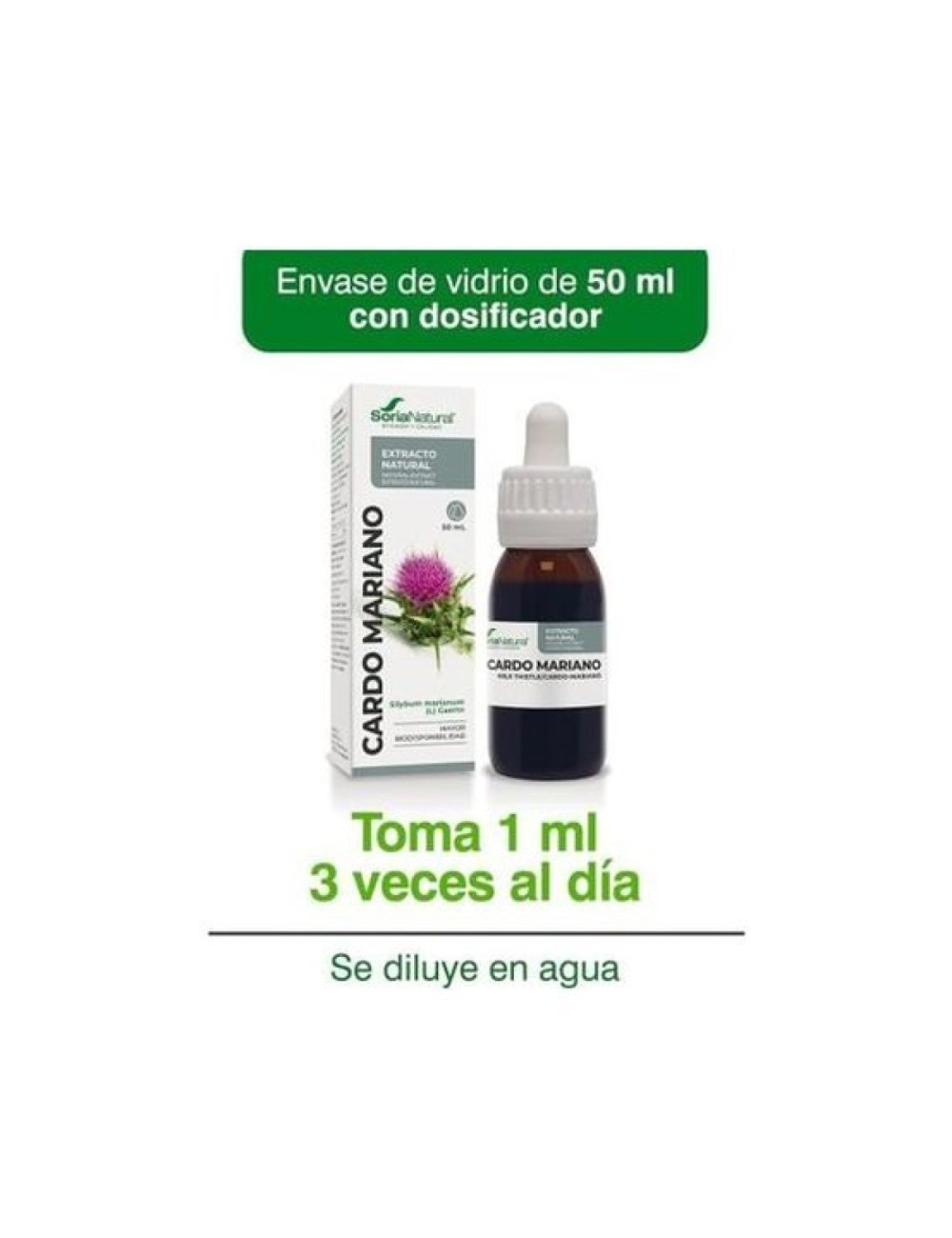 EXTRACTO CARDO MARIANO 50 ML SORIA NATURAL