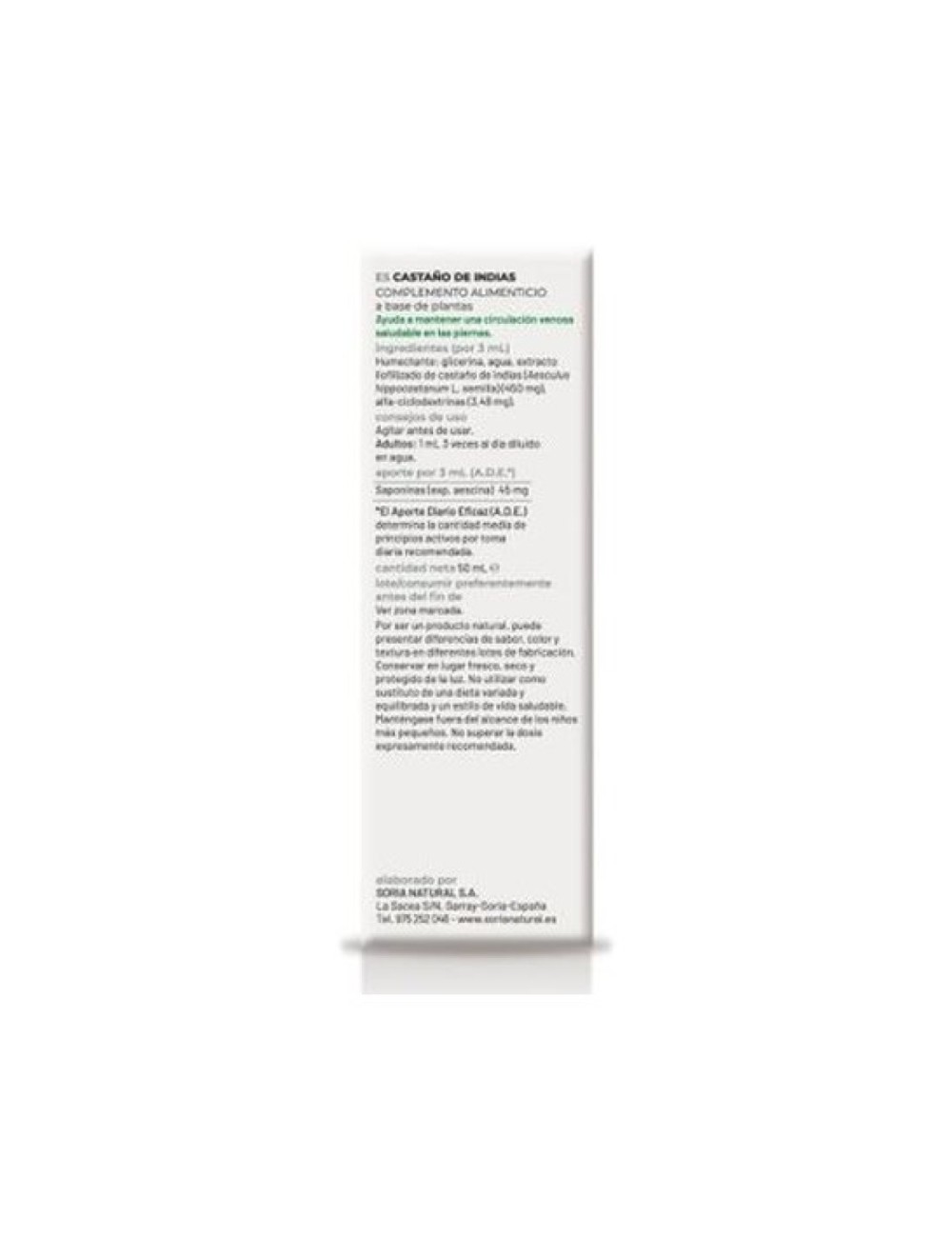 EXTRACTO CASTAÑO DE INDIAS 50 ML