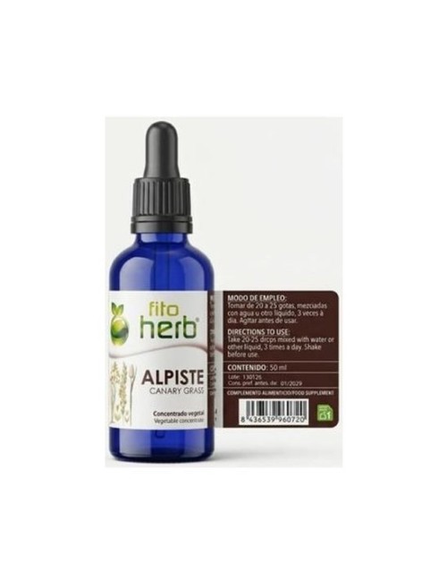 EXTRACTO DE ALPISTE 50ML FITO HERB