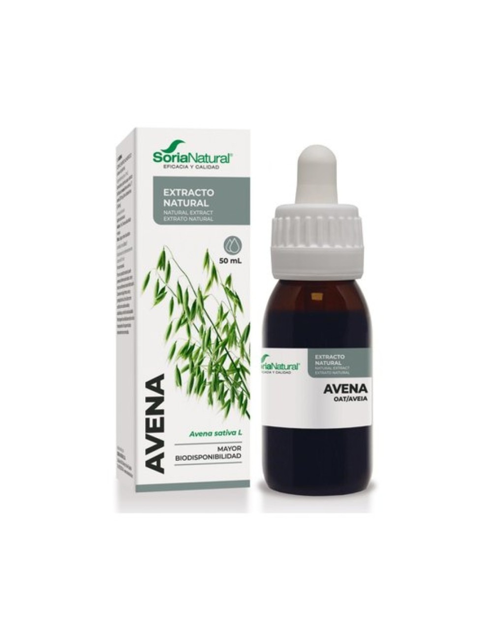 EXTRACTO DE AVENA 50ML SORIA NATURAL