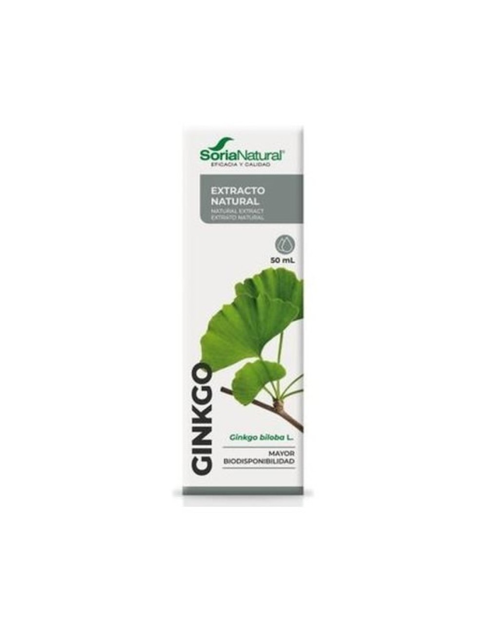 EXTRACTO GINKGO BILOBA 50 ML SORIA NATURAL