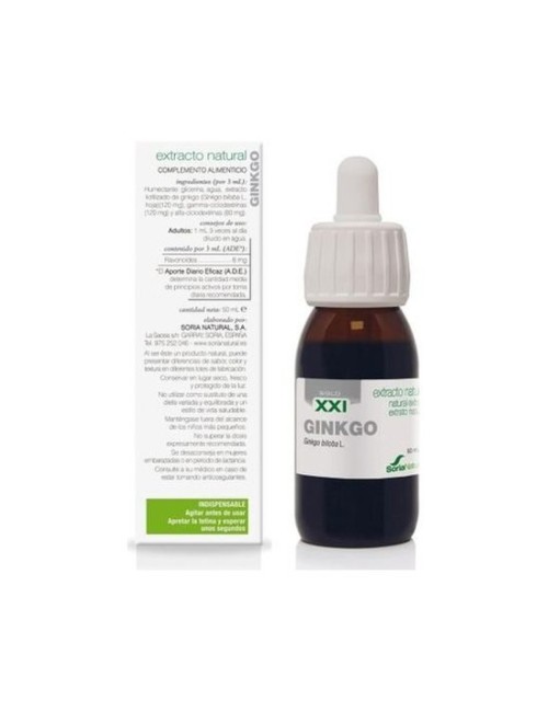 EXTRACTO GINKGO BILOBA 50 ML SORIA NATURAL
