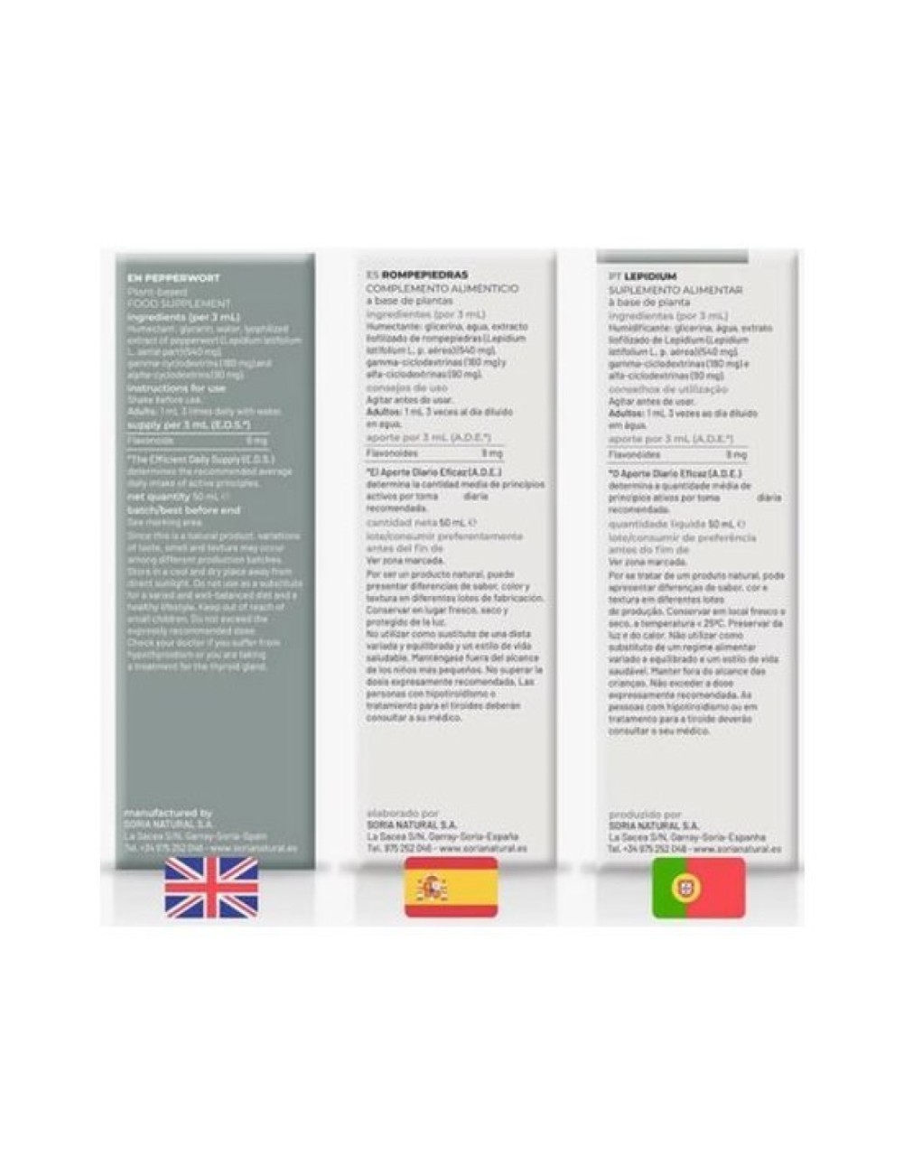 EXTRACTO ROMPEPIEDRAS 50 ML SORIA NATURAL