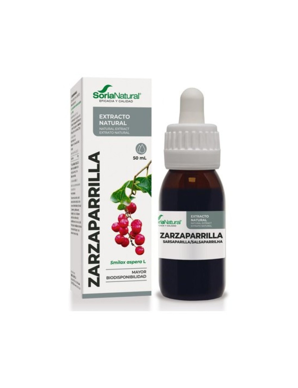 EXTRACTO ZARZAPARRILLA 50 ML SORIA NATURAL