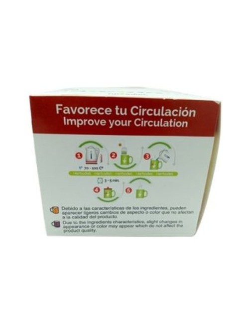 FAVORECE TU CIRCULACIÓN 20 FILTROS HERBODIET NOVADIET