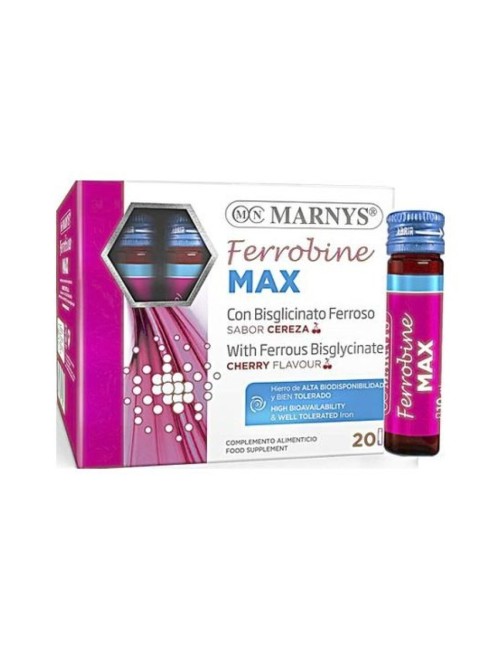 FERROBINE MAX 20 VIALES MARNYS