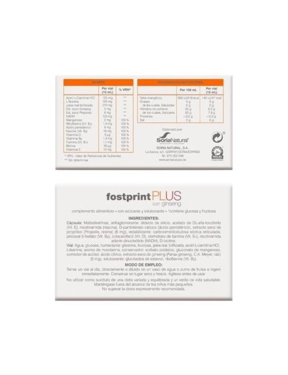 FOST PRINT PLUS 300 ML SORIA NATURAL