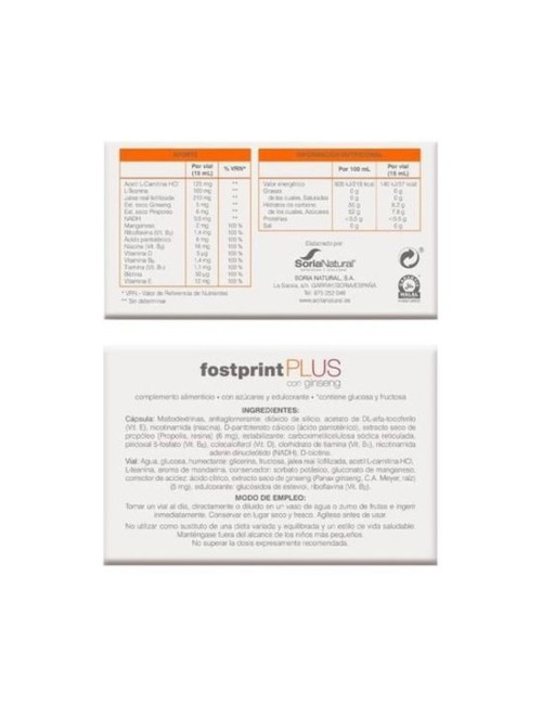 FOST PRINT PLUS 300 ML SORIA NATURAL