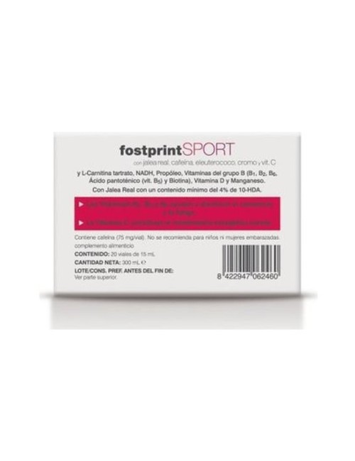 FostprintSport 20 viales 15 ml.