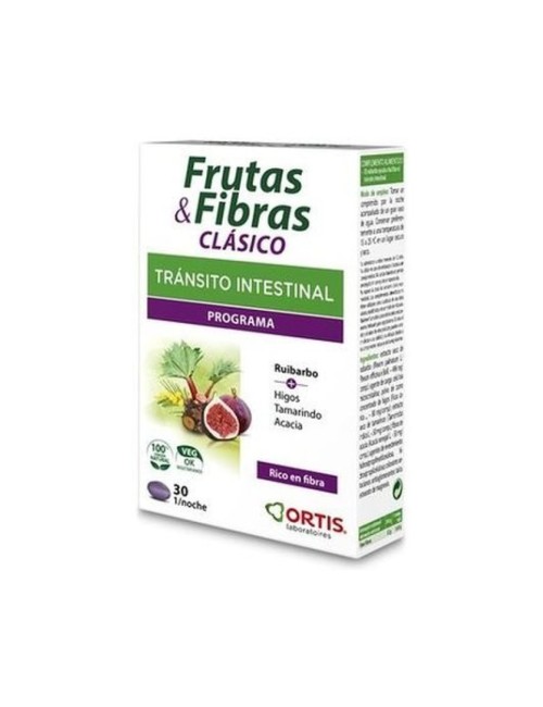 FRUTA Y FIBRA CLASICO 30 COMP ORTIS