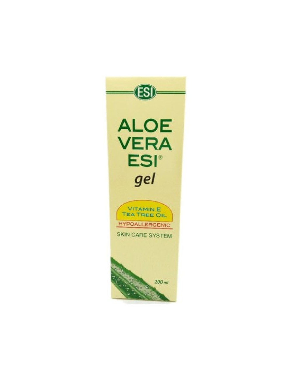 GEL ALOE VERA CON VITAMINA E Y ARBOL DE TÉ 200 ML ESI