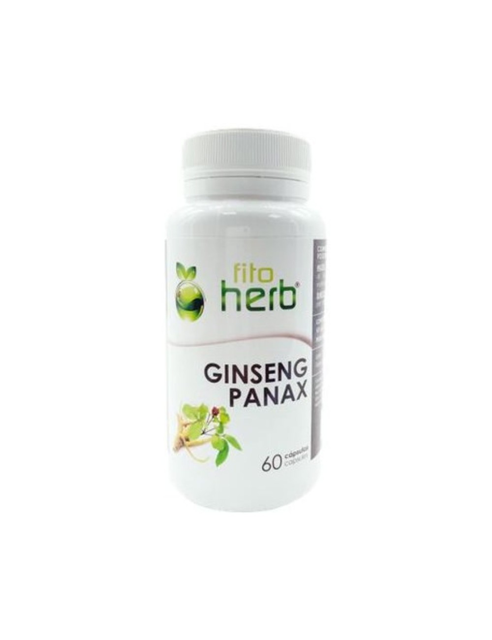 GINSENG ROJO COREANO 60 CAP FITO HERB
