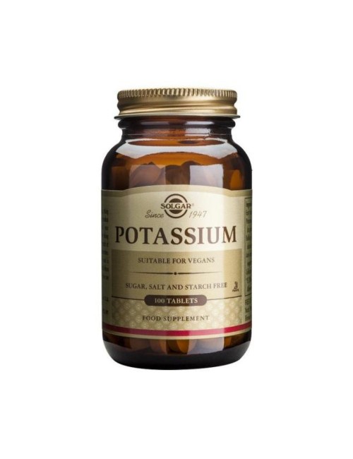 GLUCONATO POTASIO 100 COMP SOLGAR