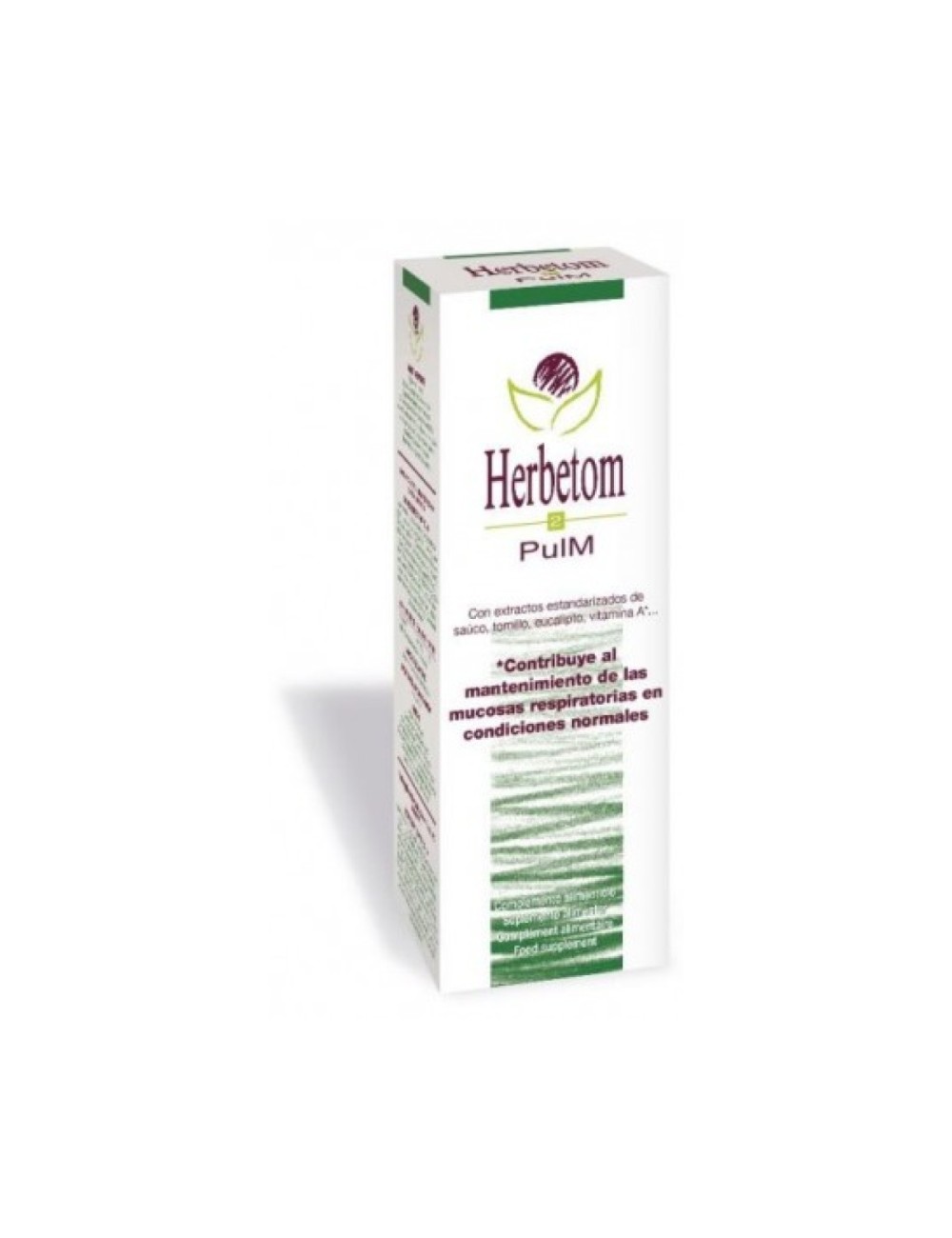 HERBETOM 2 PULMONES JARABE 250 ML