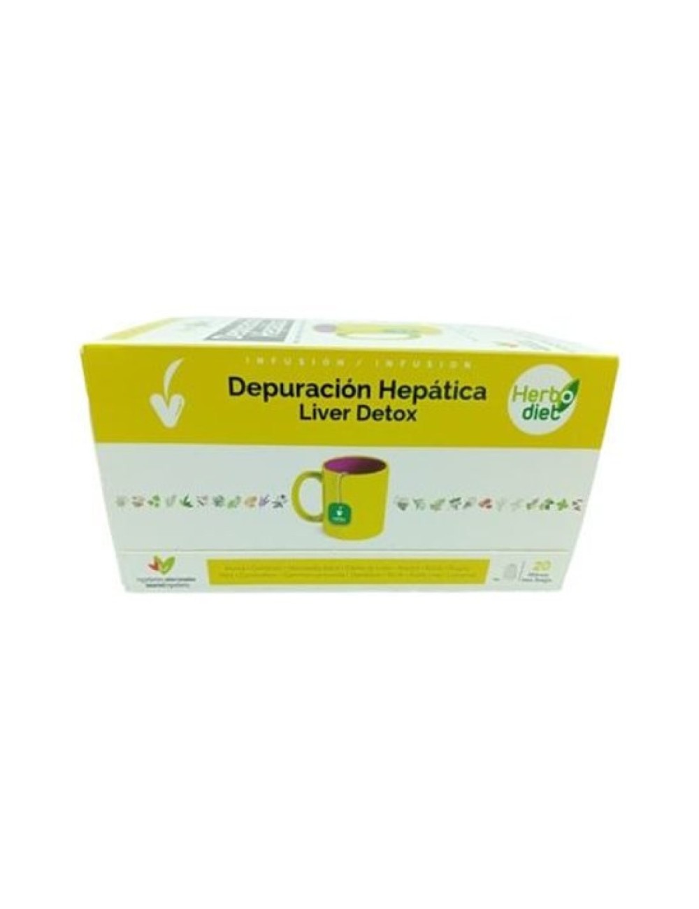 HERBODIET INF. DEPURACIÓN HEPATICA 20 FILTROS