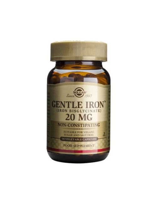 HIERRO GENTLE-HIERRO BISGLICINATO 90 CAP 20 MG