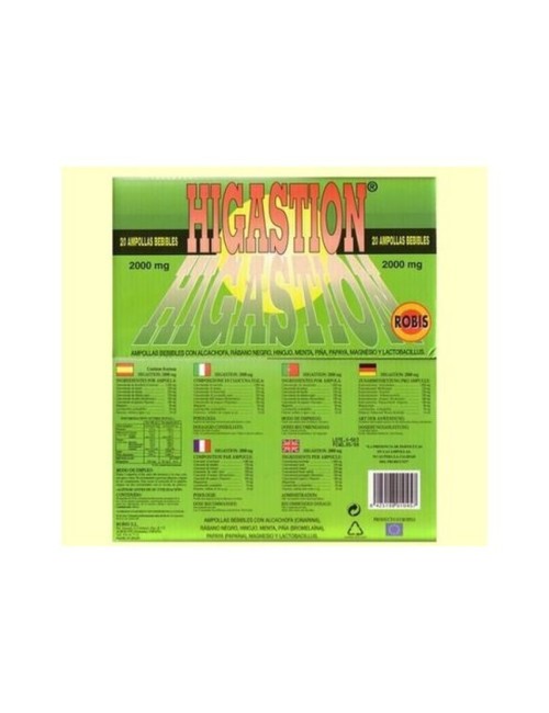 HIGASTION 2000 MG 20 AMP ROBIS