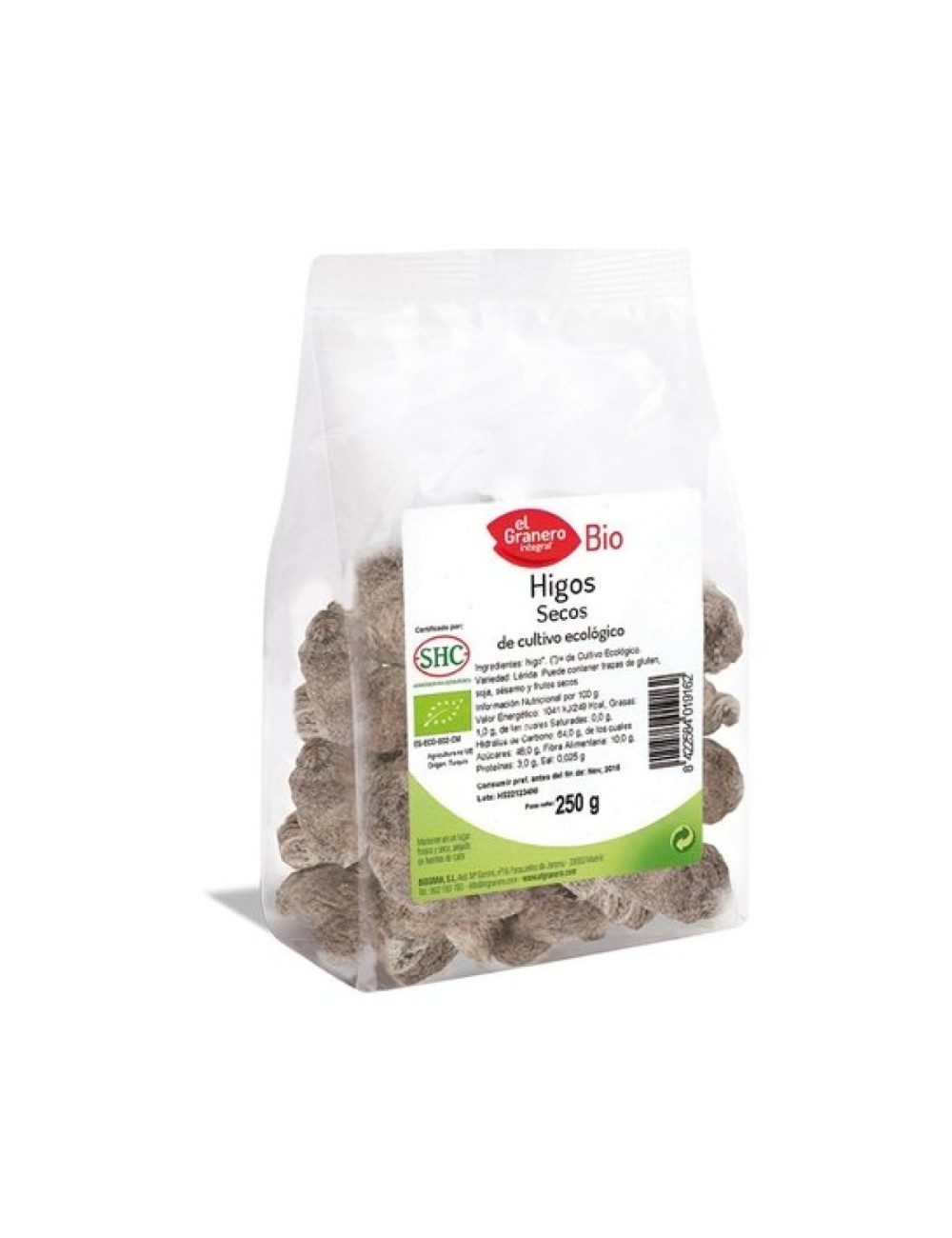 HIGOS SECOS BIO 250 GR