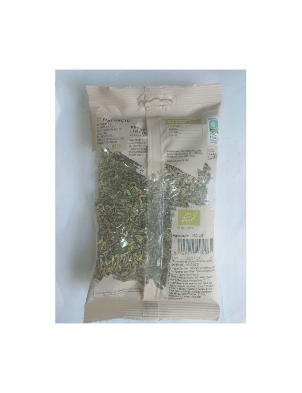 NATURCID HINOJO ECO 100 GR