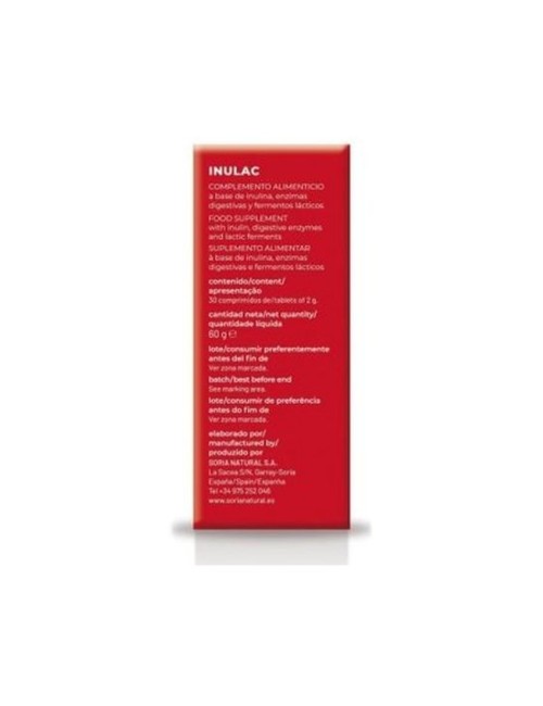 INULAC 30 TAB COMP SORIA NATURAL