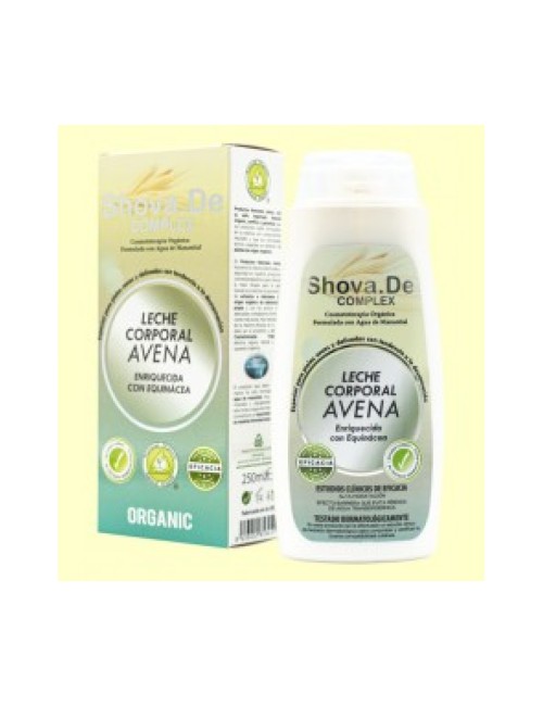 JABÓN CORPORAL AVENA ORGANIC 250 ML SHOVA DE