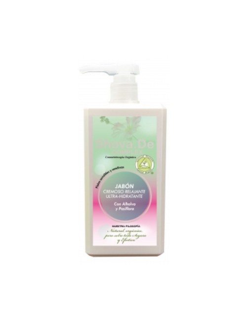 JABÓN CREMOSO RELAJANTE + ULTRA-HIDRATANTE 1 L SHOVA DE