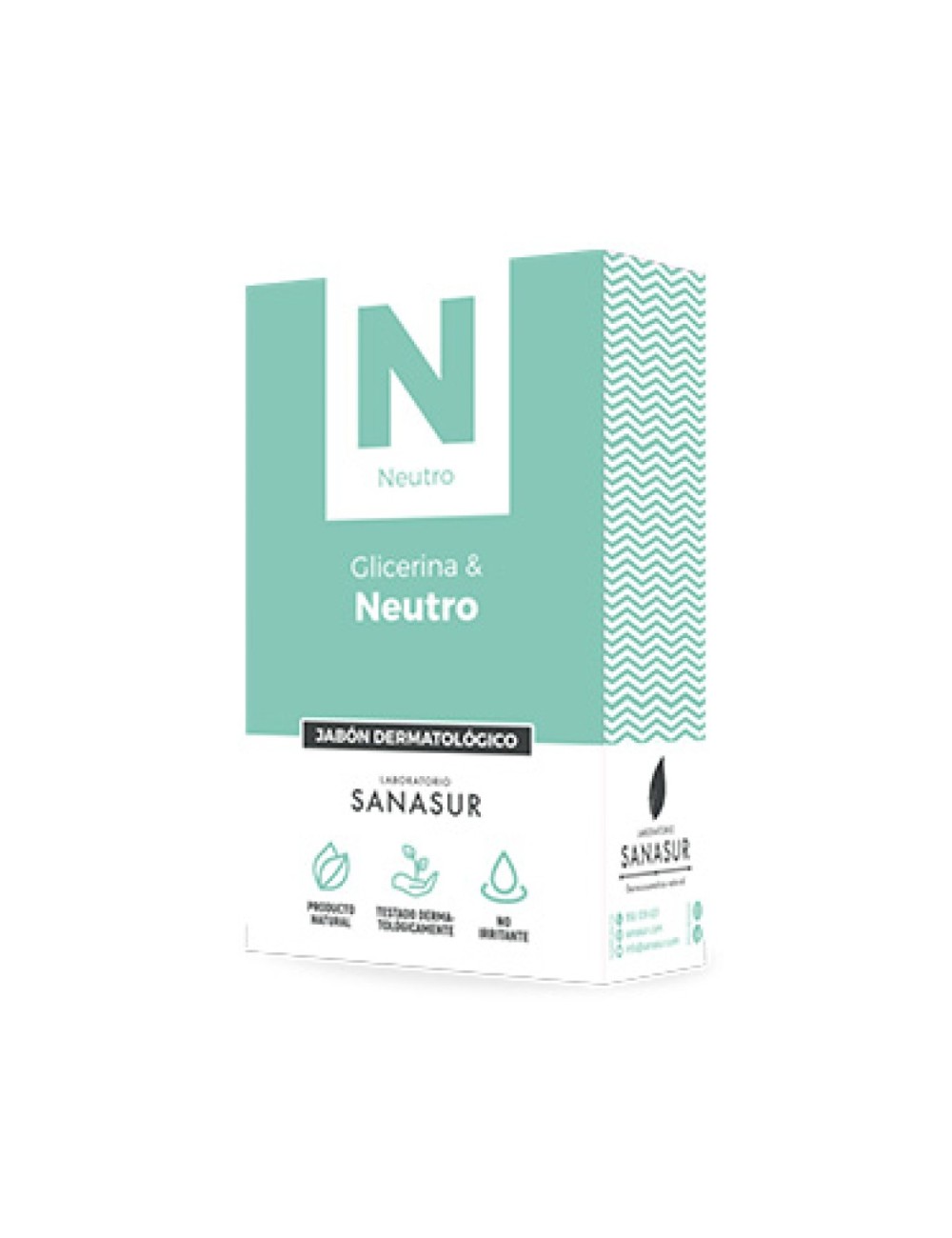 JABÓN GLICERINA NEUTRO 100 GR SANASUR