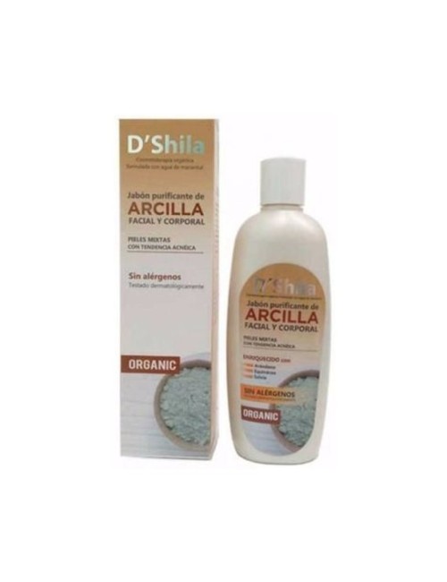 JABON PURIFICANTE DE ARCILLA FACIAL Y CORPORAL 250 ML