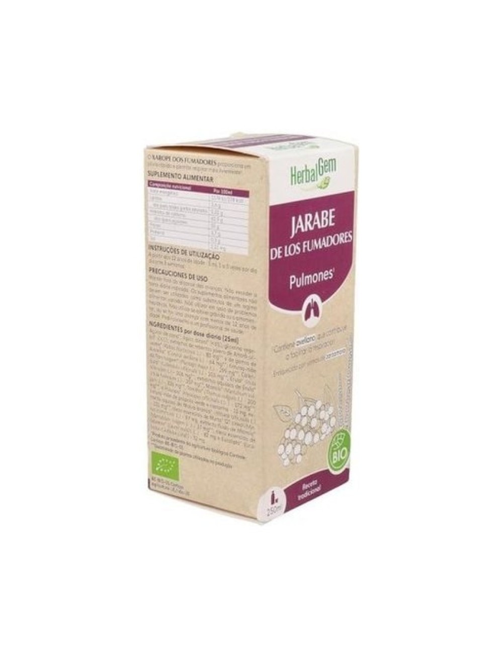 JARABE DE LOS FUMADORES 250 ML