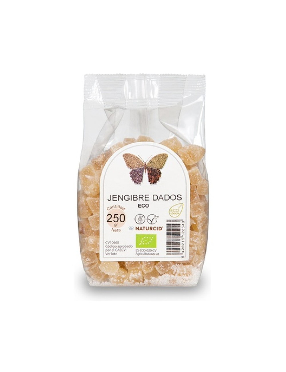 NATURCID JENGIBRE DADOS ECO 200 GR
