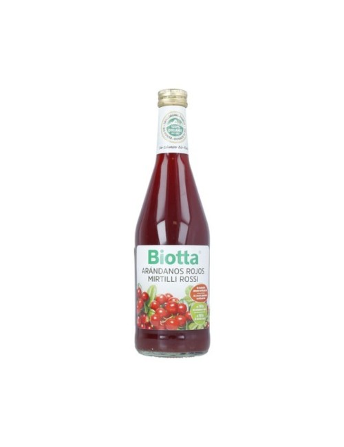 BIOTTA JUGO ARÁNDANOS ROJOS 500 ML