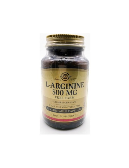 L-ARGININE 500 MG 50 CAP