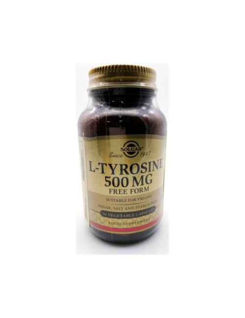 L-TIROSINA 500 MG 50 TAB VEG SOLGAR