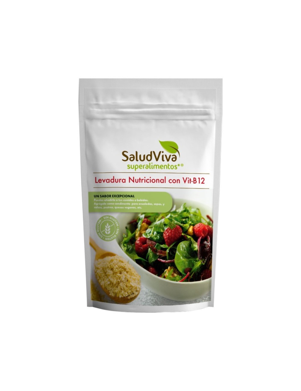 SALUD VIVA LEVADURA NUTRICIONAL CON B12 125 GR