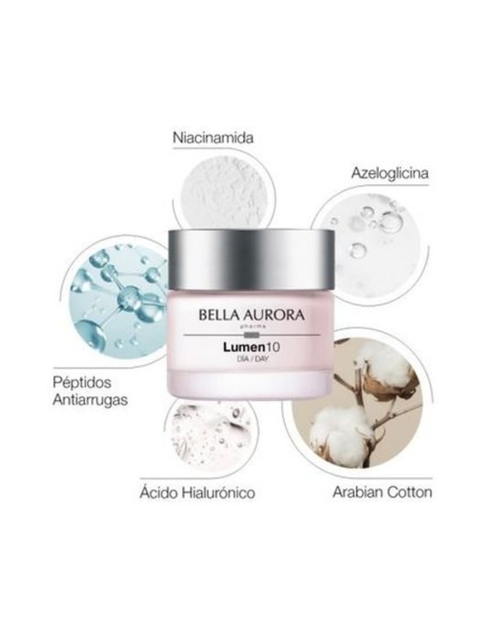 LUMEN 10 CREMA DÍA ANTIEDAD Y ANTIMANCHAS 50 ML BELLA AURORA