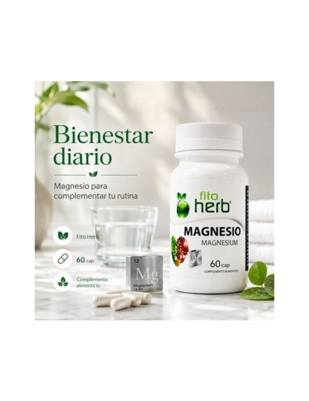 MAGNESIO 60 CAP FITO HERB