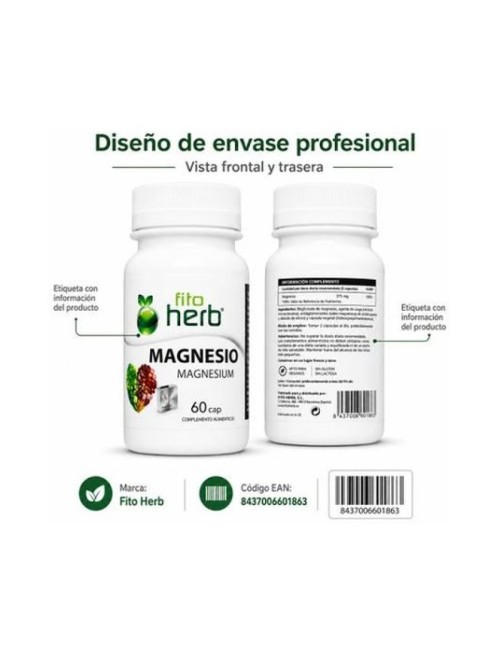 MAGNESIO 60 CAP FITO HERB
