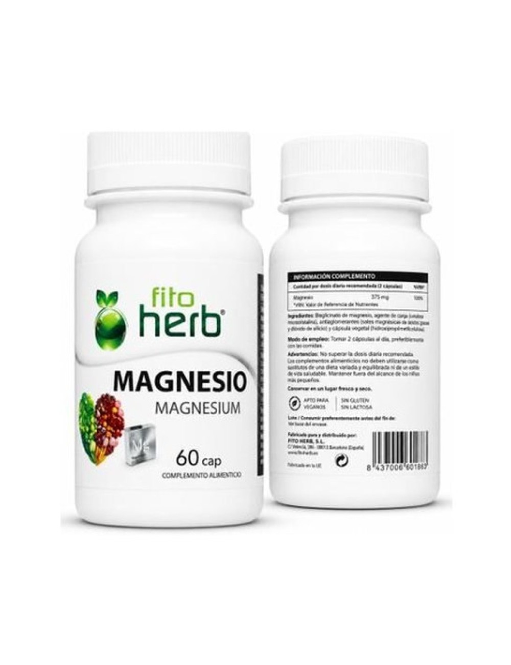 MAGNESIO 60 CAP FITO HERB