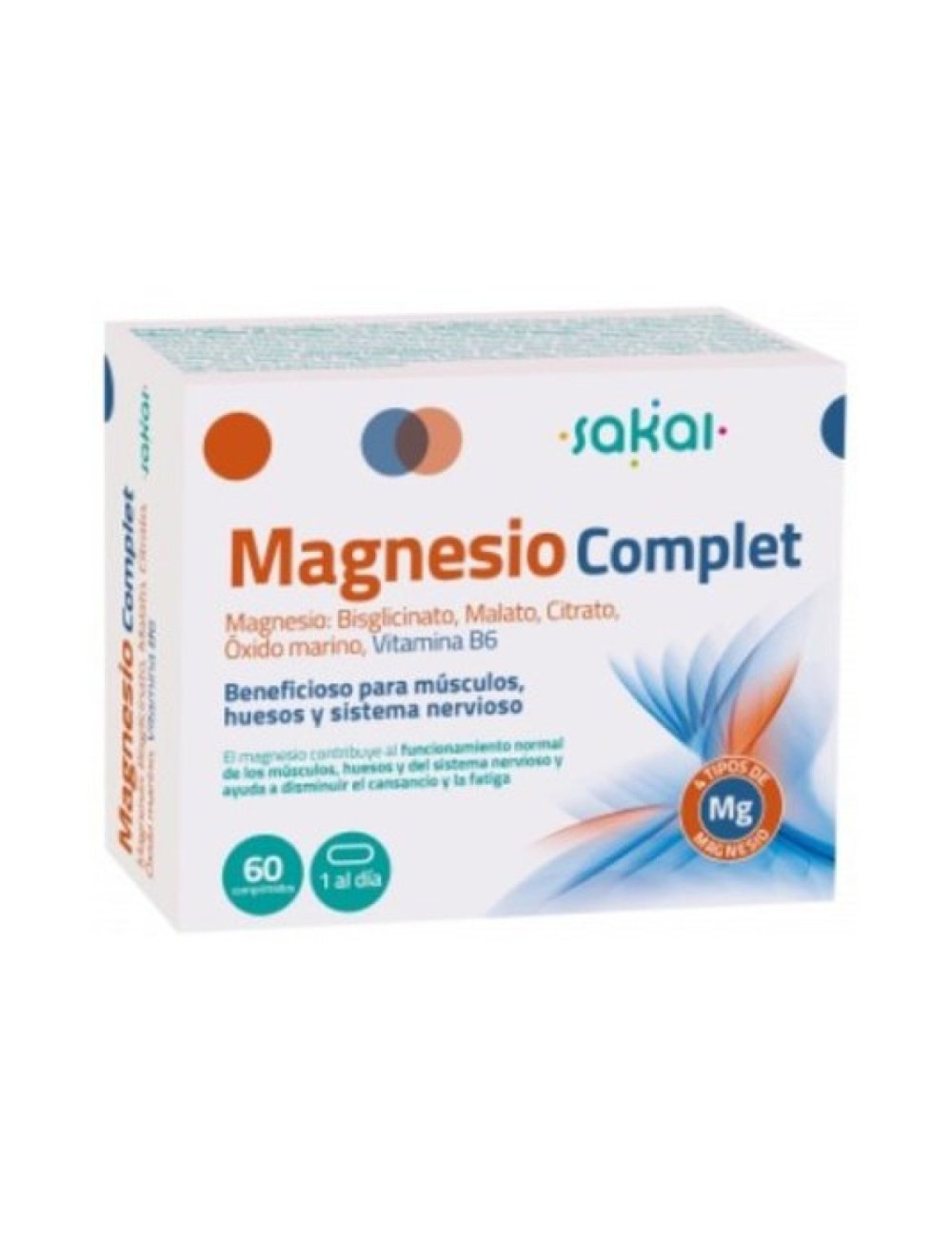 MAGNESIO COMPLET 60 CAPSULAS SAKAI