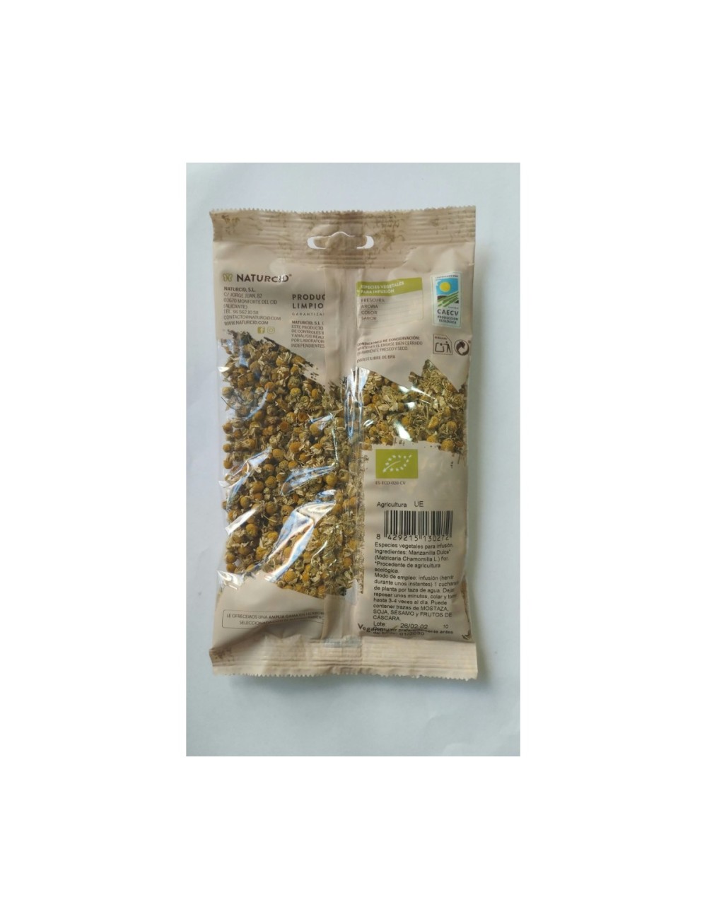 NATURCID MANZANILLA DULCE ECO 30 GR