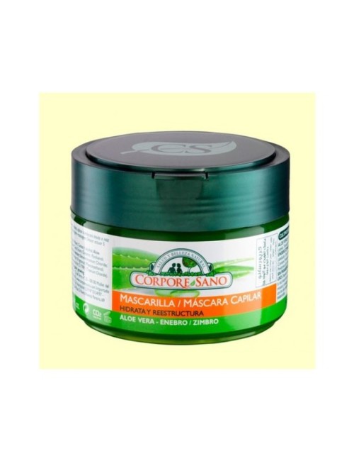 MASCARILLA CAPILAR ALOE VERA - ENEBRO 250 ML CORPORESANO