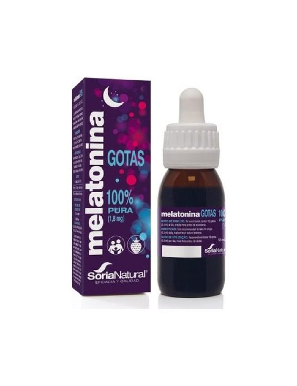 MELATONINA GOTAS 50 ML SORIA NATURAL