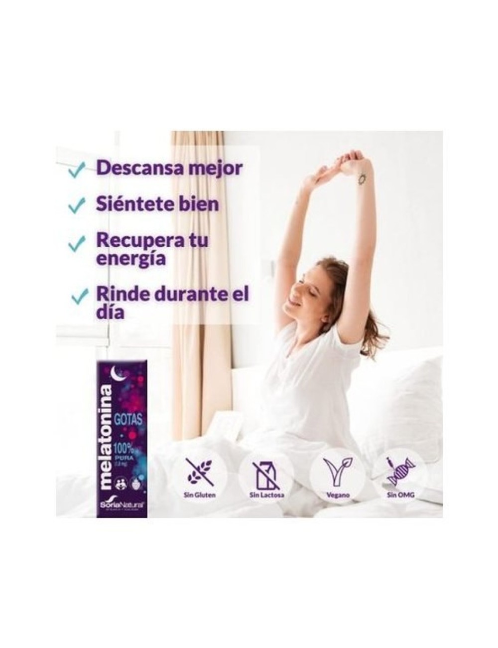MELATONINA GOTAS 50 ML SORIA NATURAL