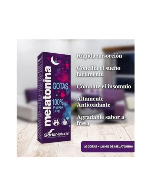 MELATONINA GOTAS 50 ML SORIA NATURAL