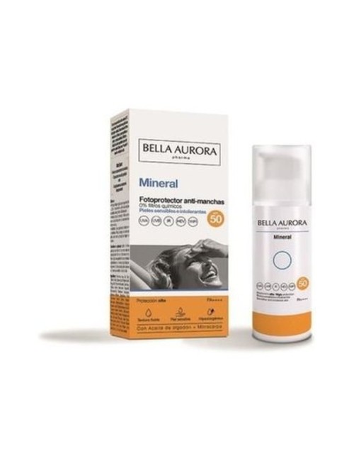 MINERAL FOTOPROTECTORA ANTI-MANCHAS SPG 50 + 50ML BELLA AURORA
