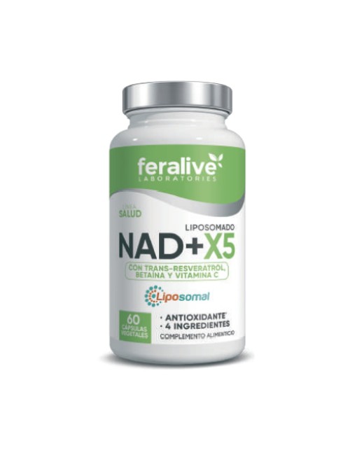 NAD+X5 60 CAPSULAS FERALIVE