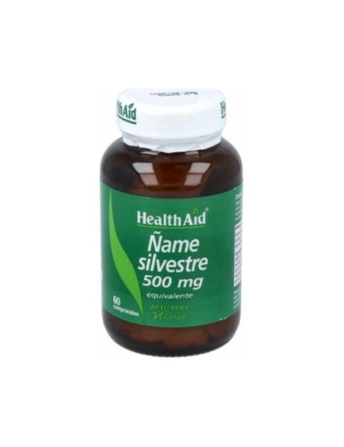 ÑAME SILVESTRE (WILD YAM) 60 COMPRIMIDOS HEALTH AID
