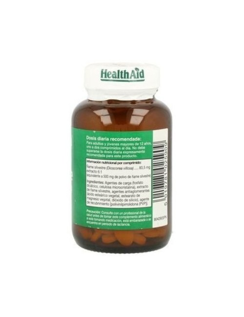 ÑAME SILVESTRE (WILD YAM) 60 COMPRIMIDOS HEALTH AID